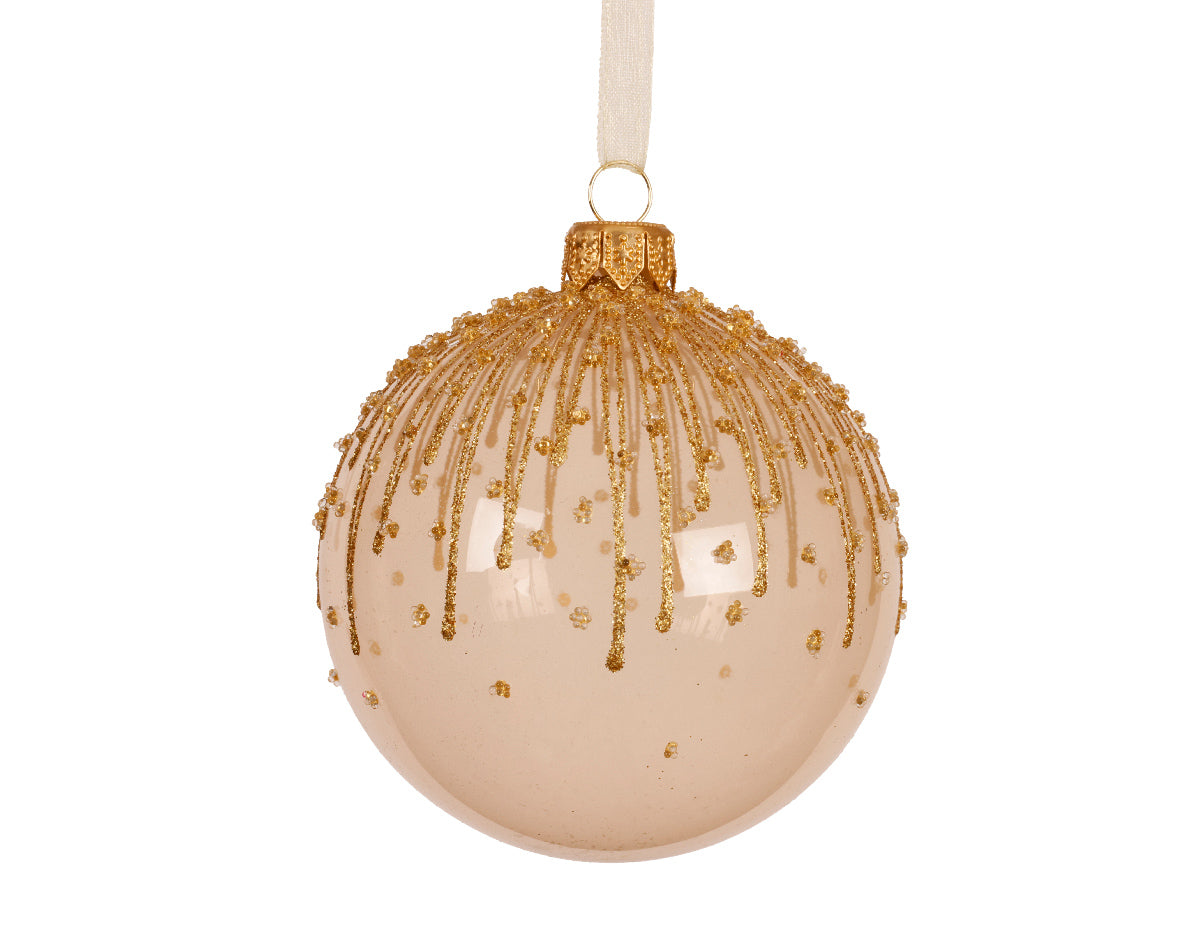 Beaded Drip Ornament