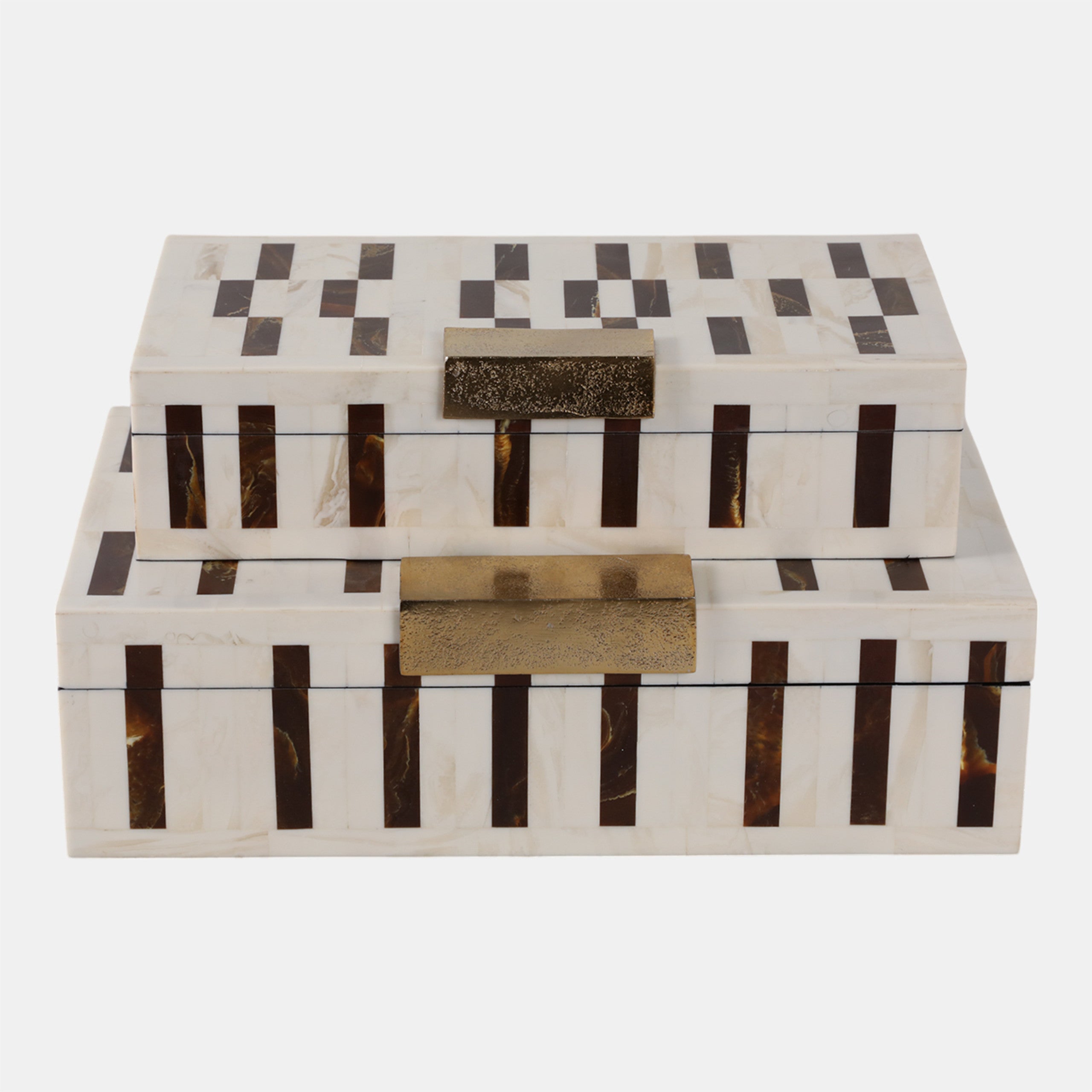 Ivory & Espresso Boxes