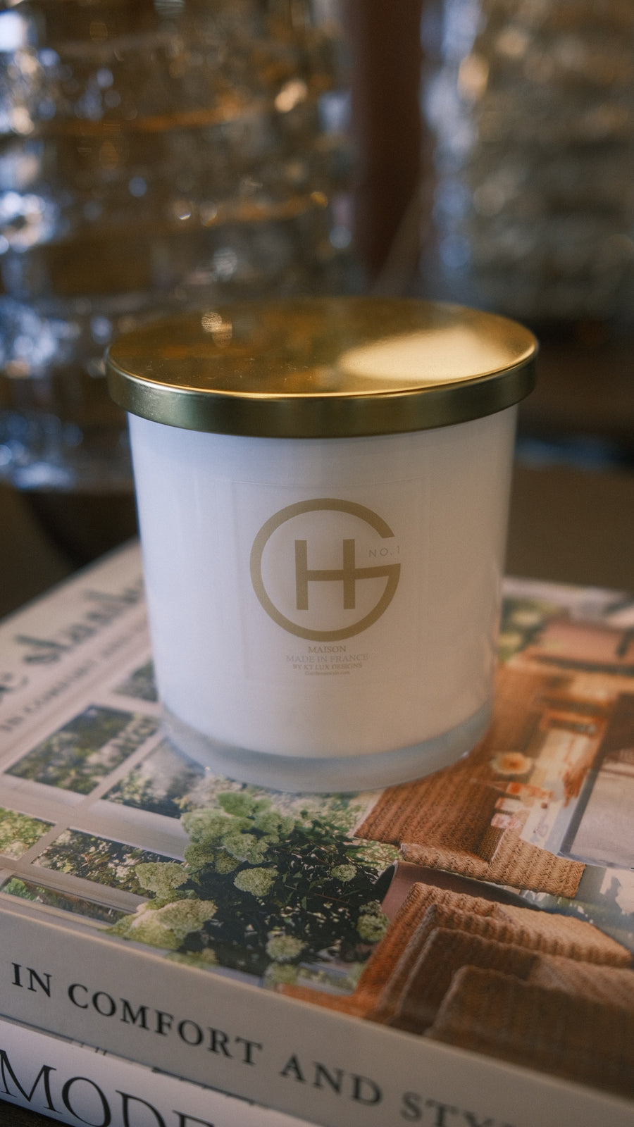 "Maison" Luxury Candle — Gatehouse No. 1 Signature Scent