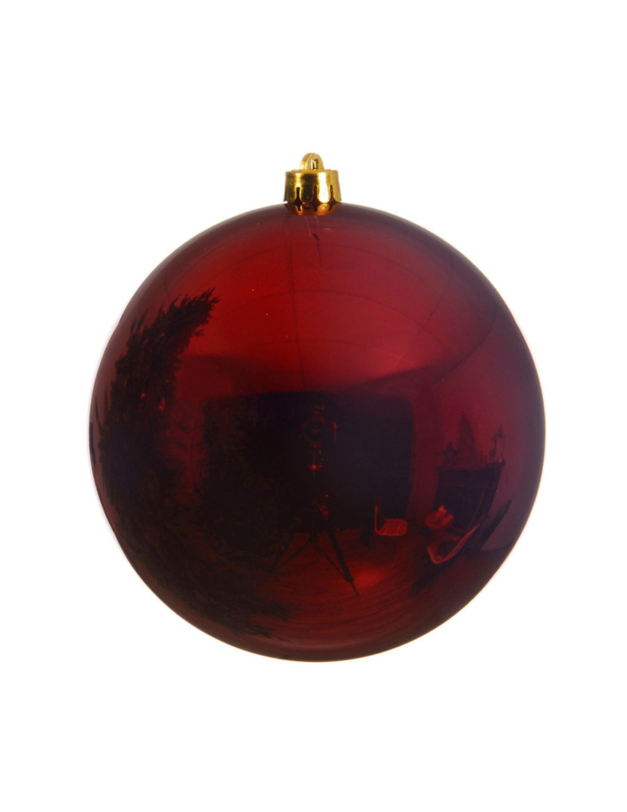 Oxblood Ball Ornament