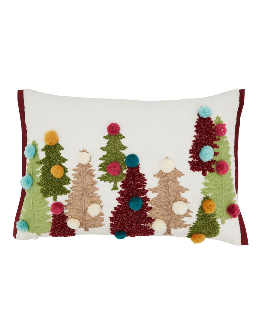 Pom Pom Forest Pillow