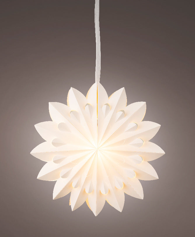 Ivory Paper Star Light