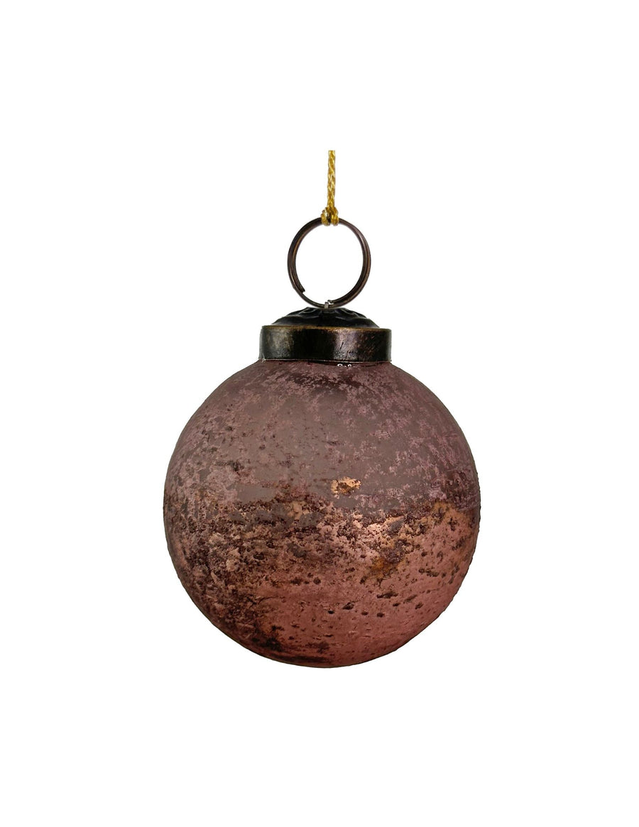 Metallic Mauve Ombre Ornament