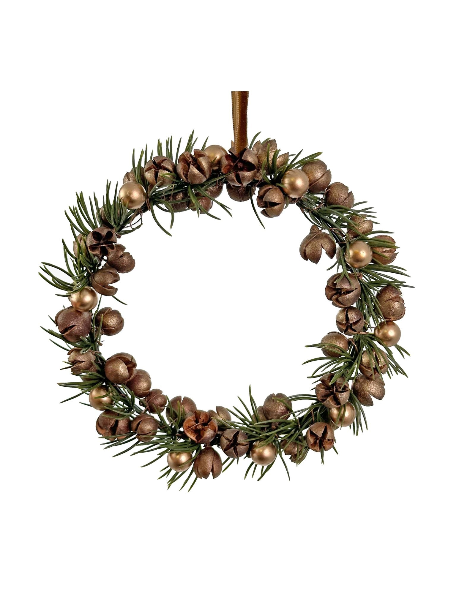 Berry & Fir Wreath Ornament