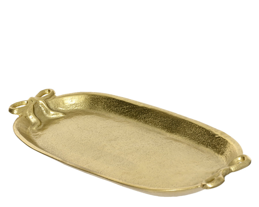 Small Metal Bow Tray