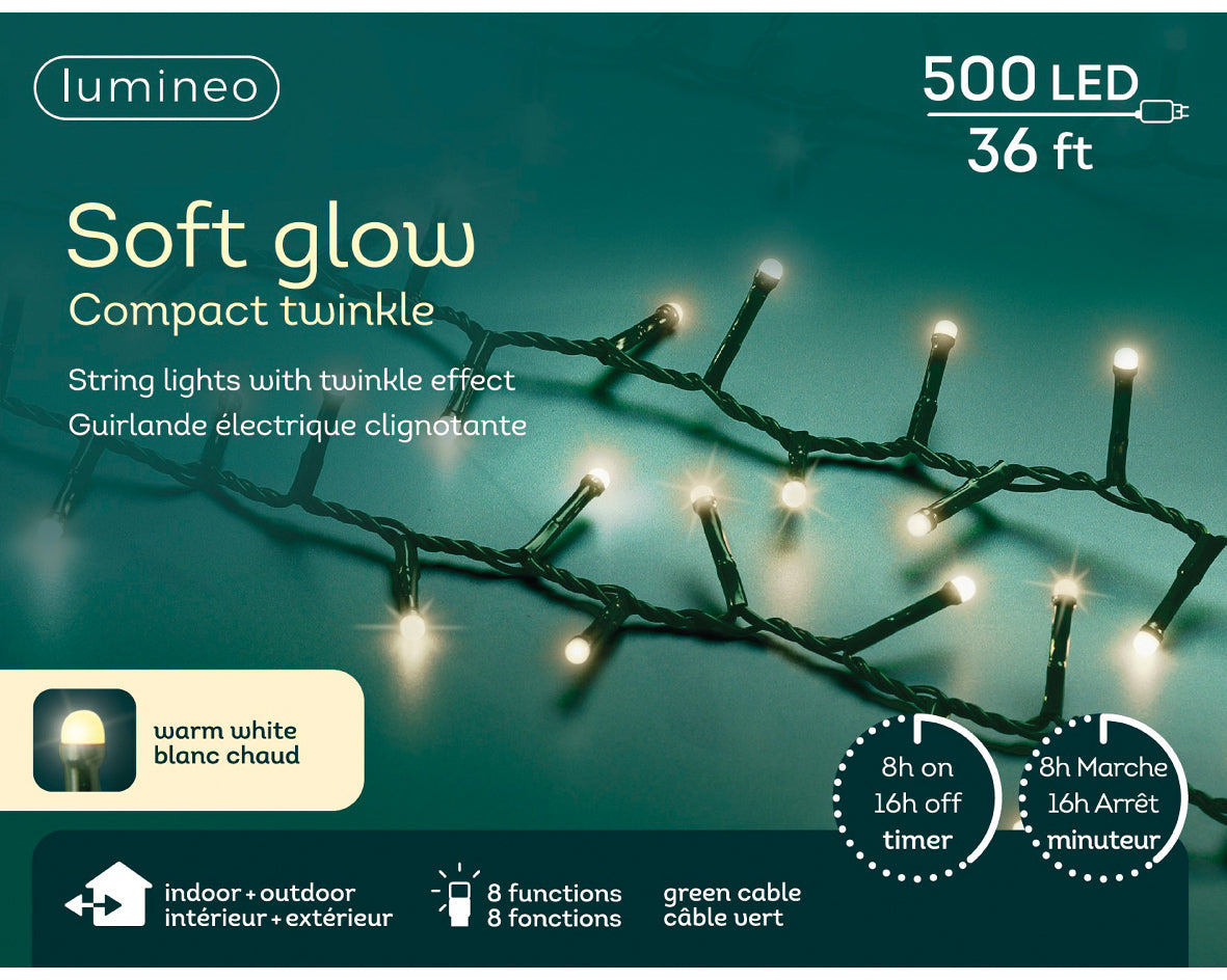 Soft Glow Compact Twinkle Light
