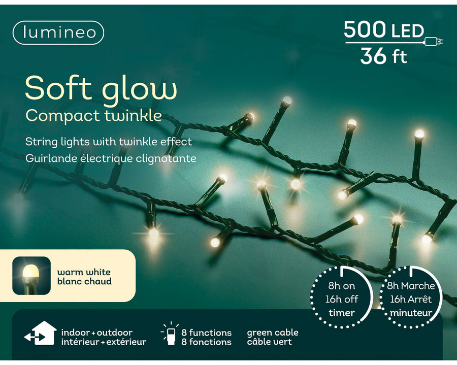 Soft Glow Compact Twinkle Light
