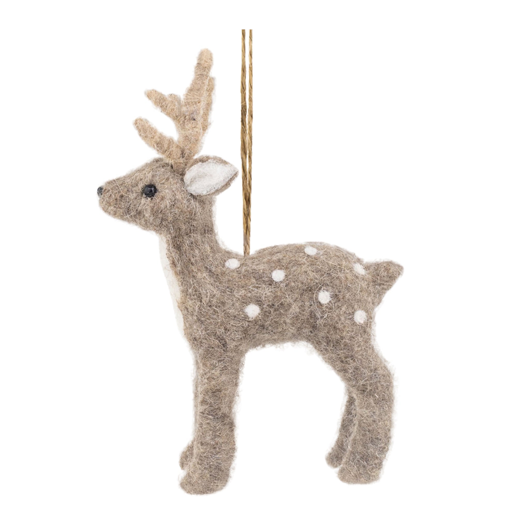 Felt Deer Ornament