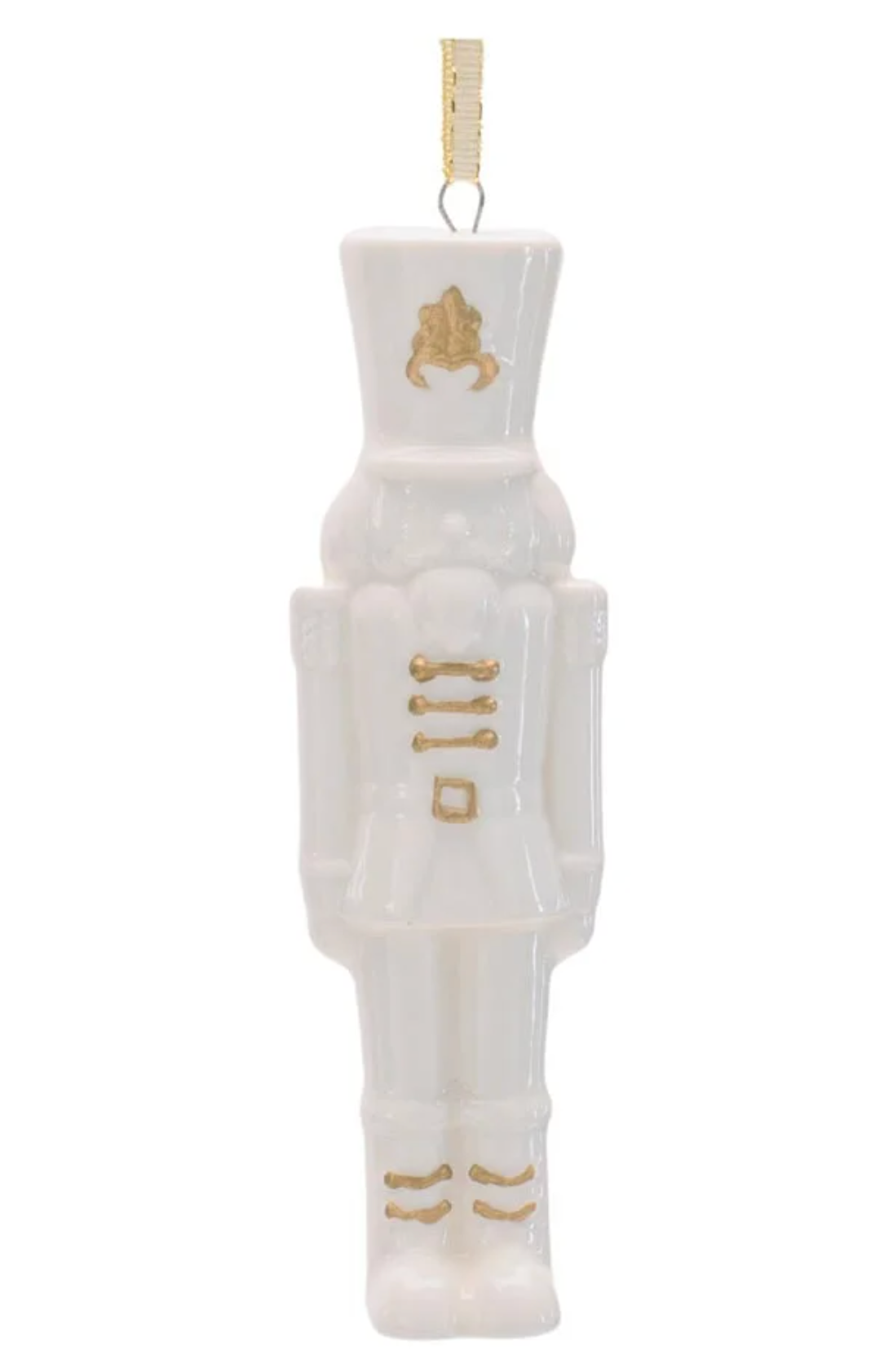 Porcelain Nutcracker Ornament
