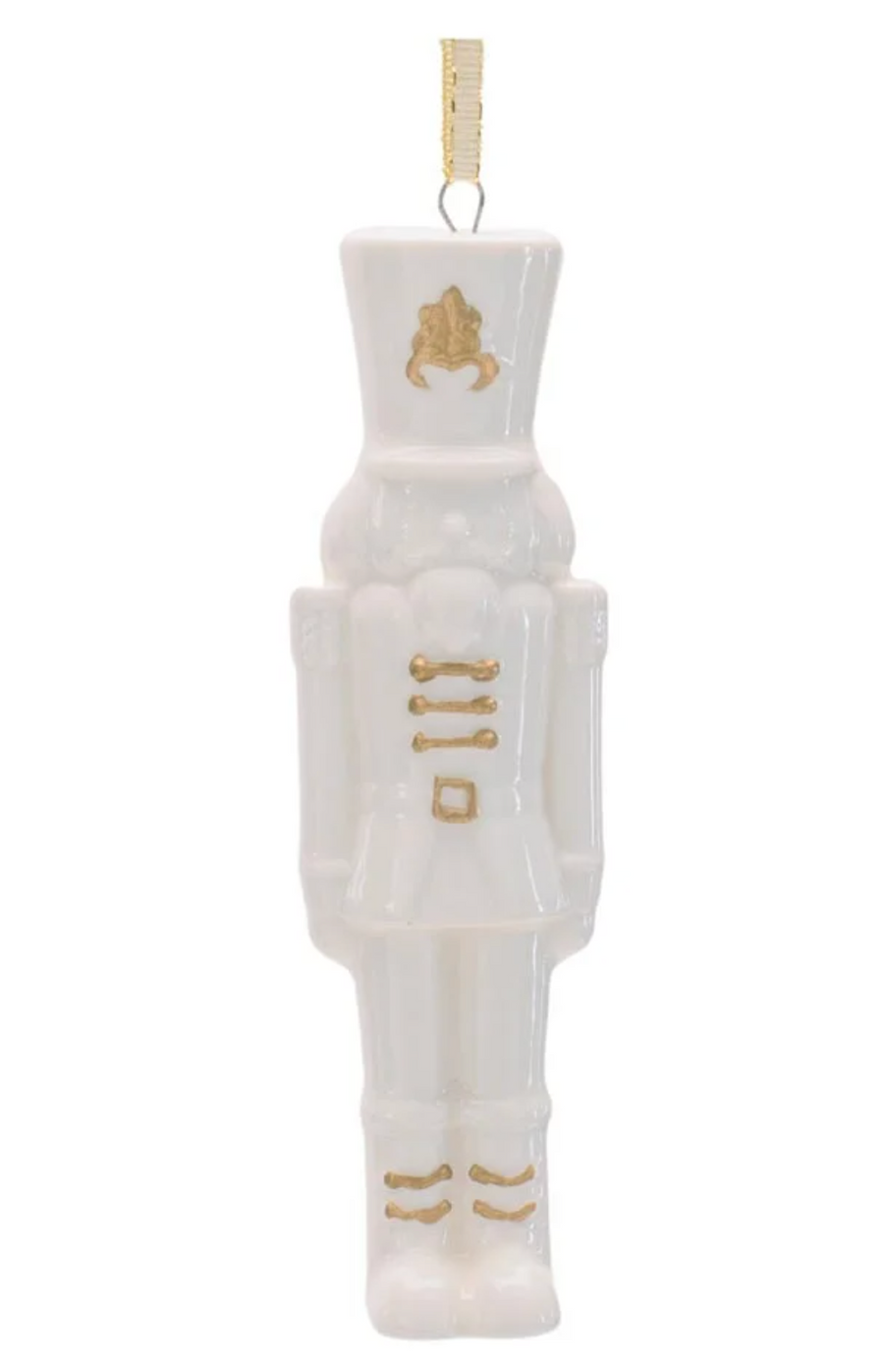 Porcelain Nutcracker Ornament