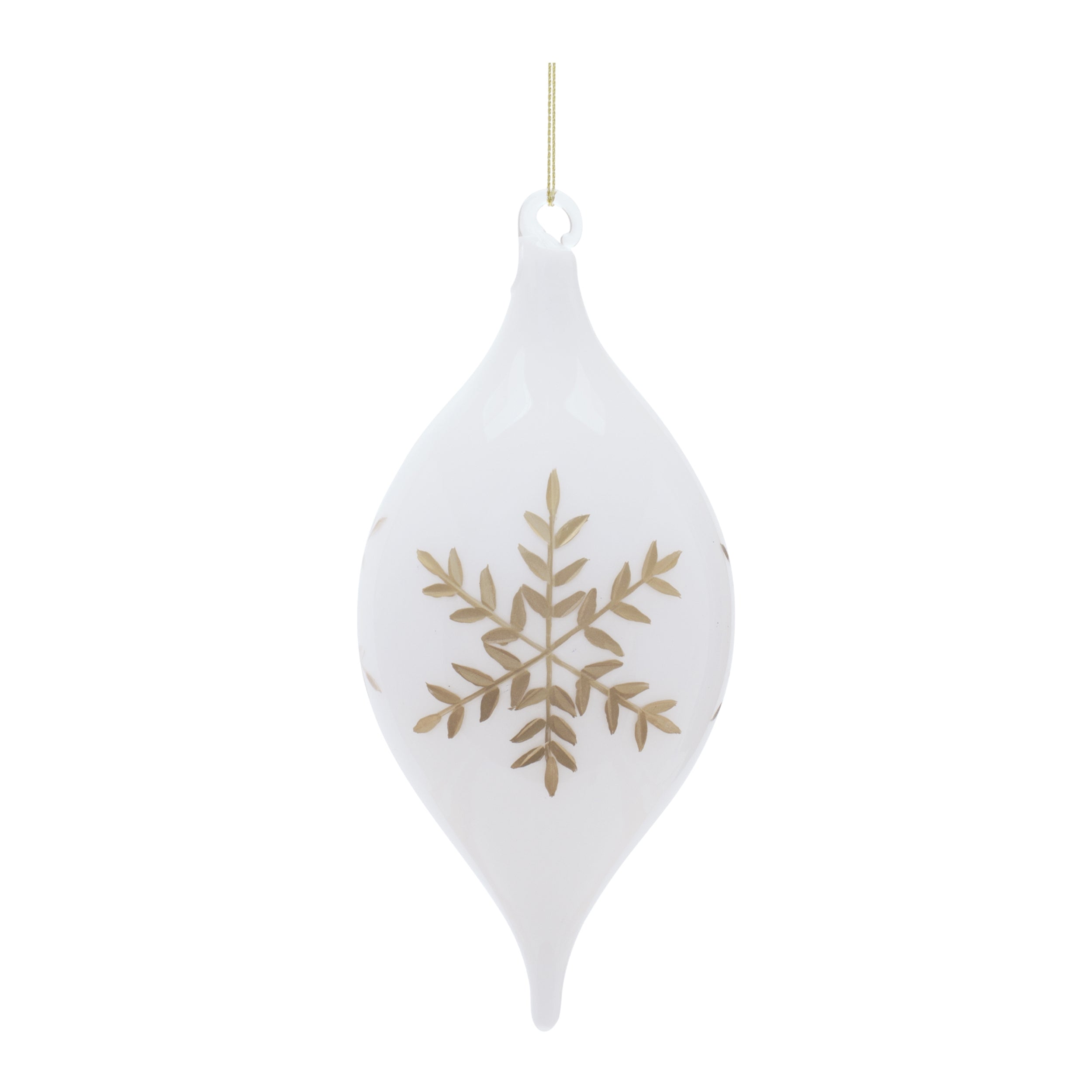 Snowflake Drop Ornament