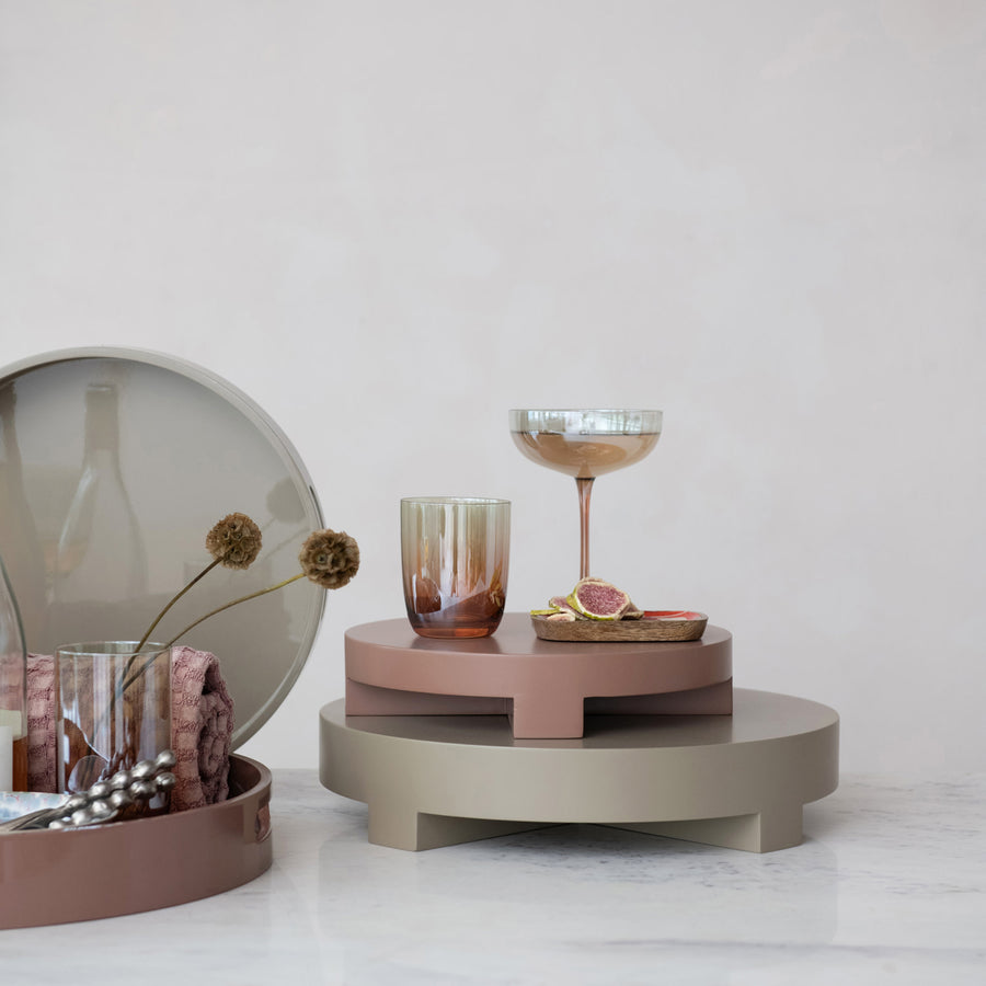 Winnie Taupe Serving Board