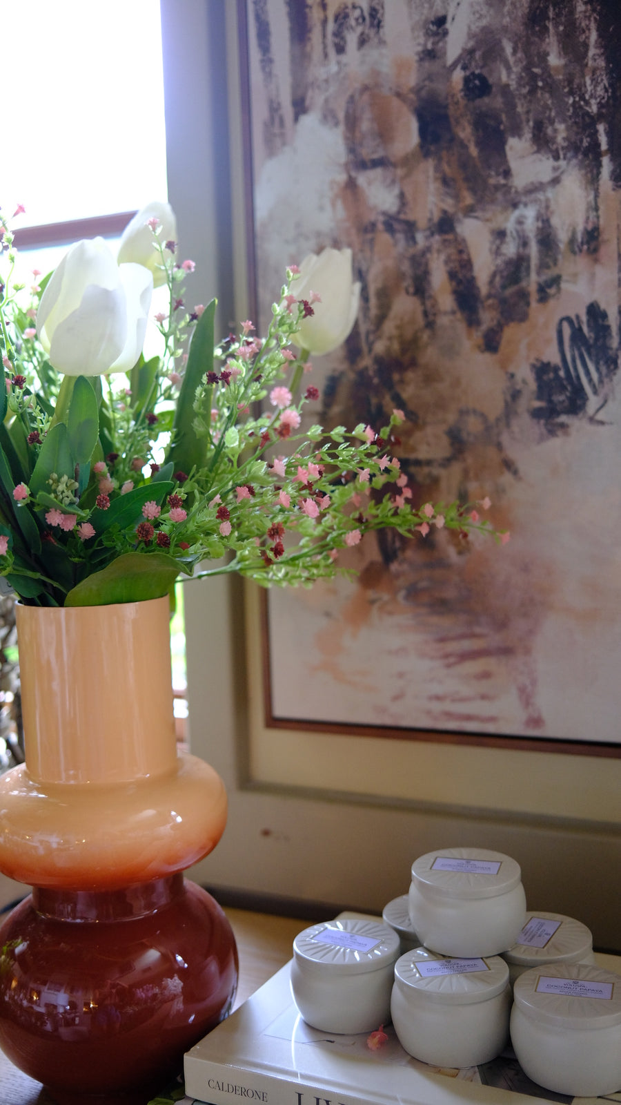Blush & Raspberry Mini Florals