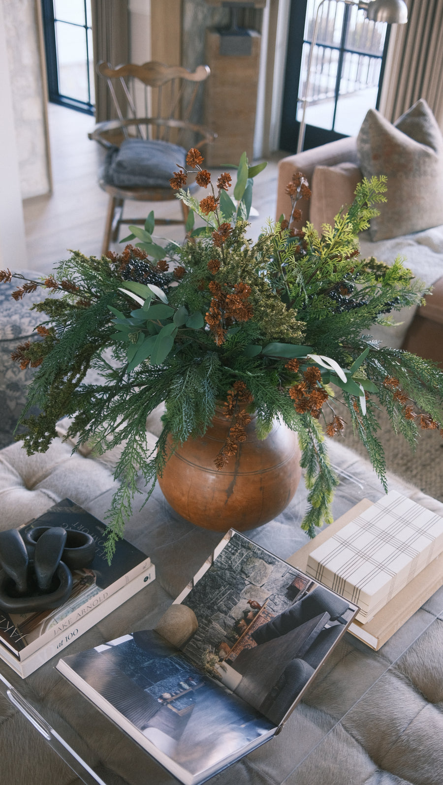 Mini Pinecone Branch