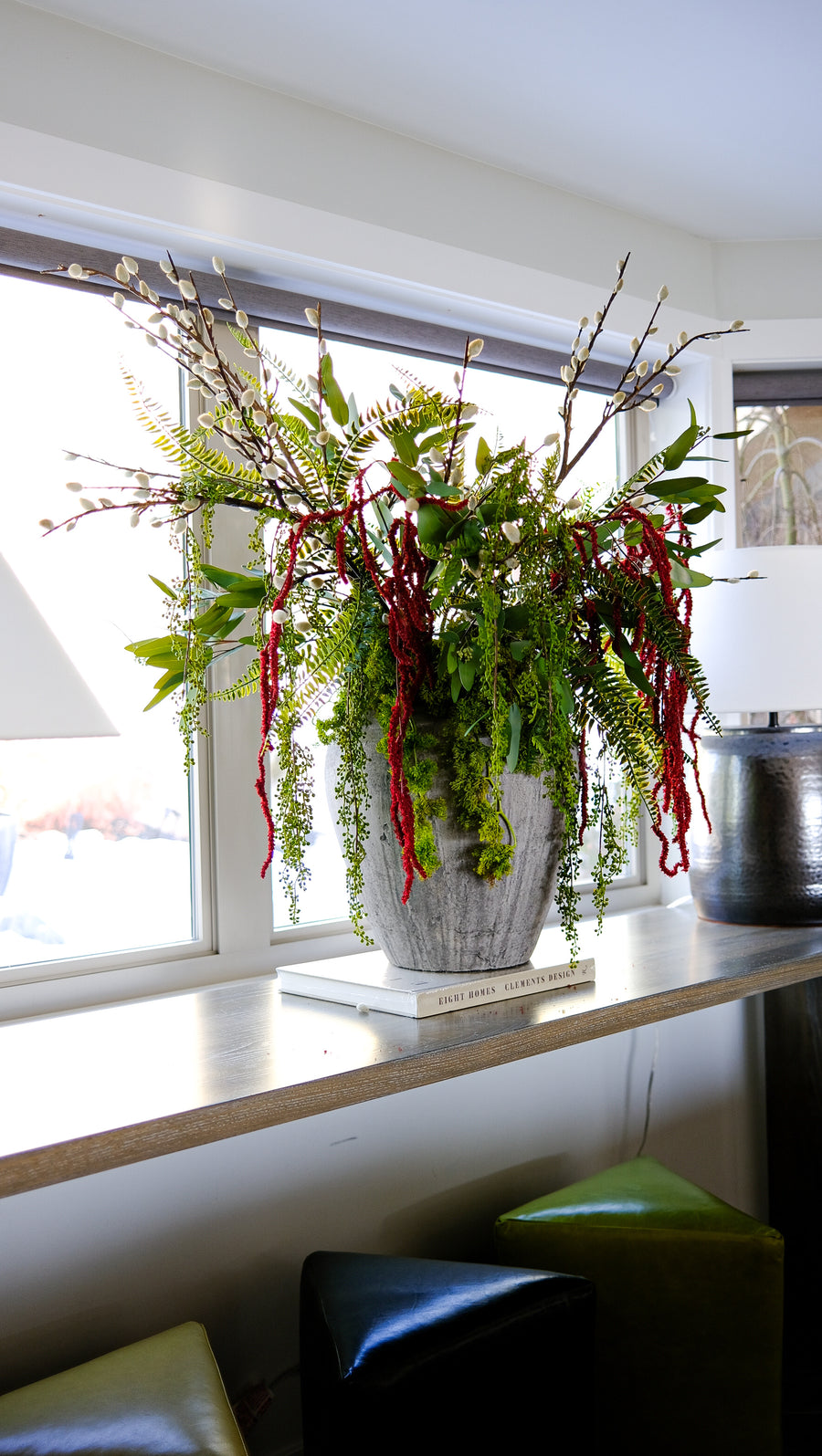 Pink Amaranthus Spray