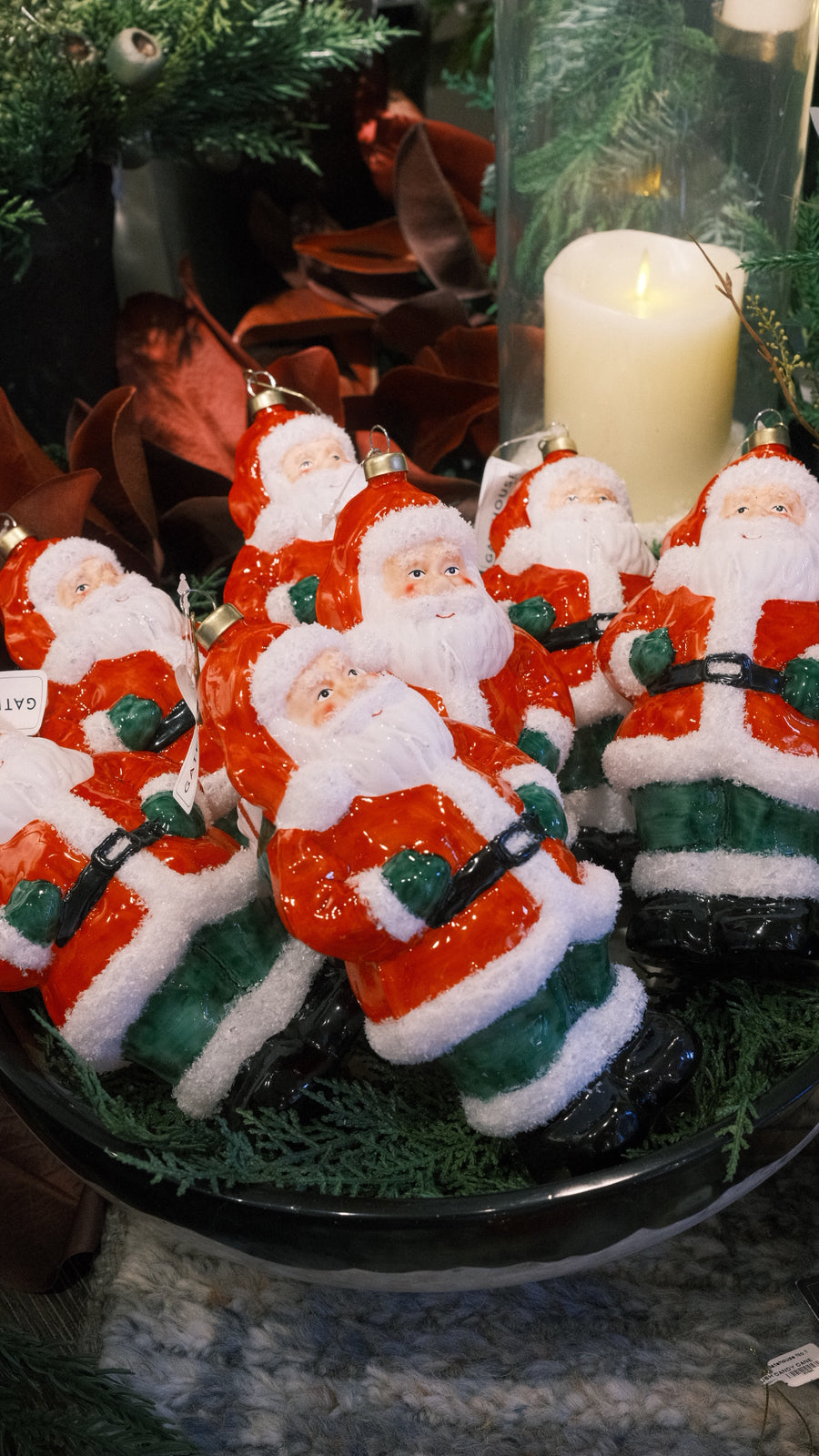 Classic Santa Ornament