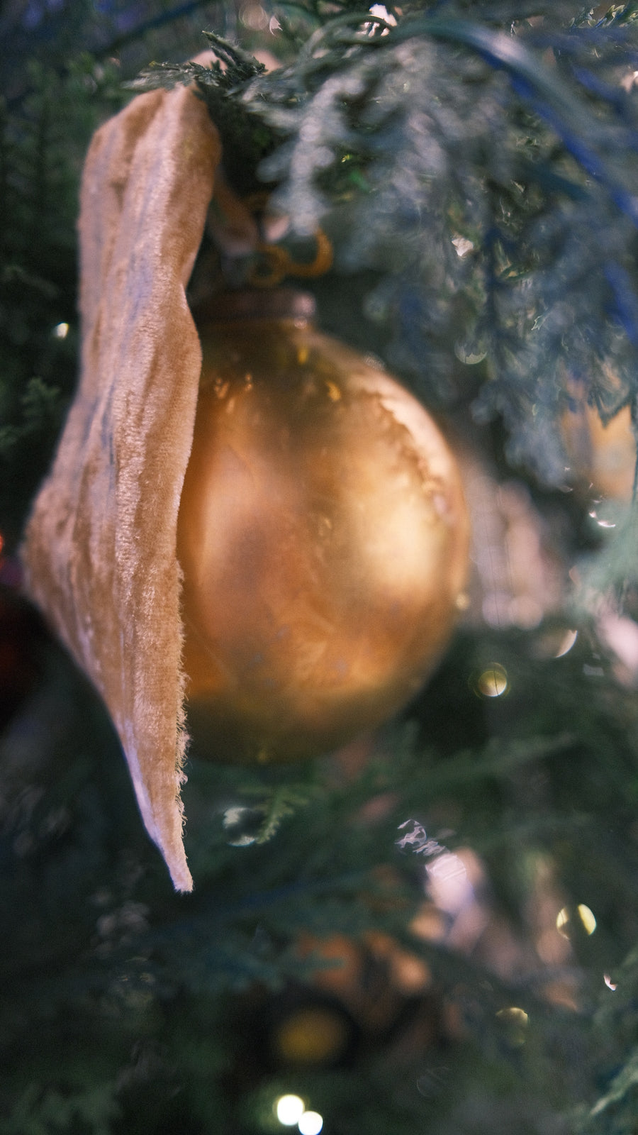 Matte Gold Ornament