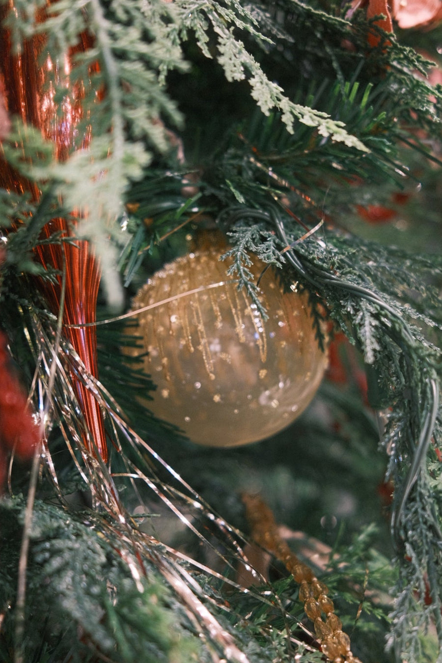 Beaded Drip Ornament