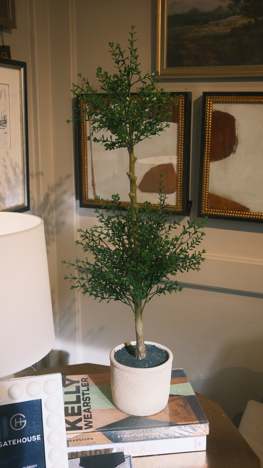 Double Myrtle Topiary