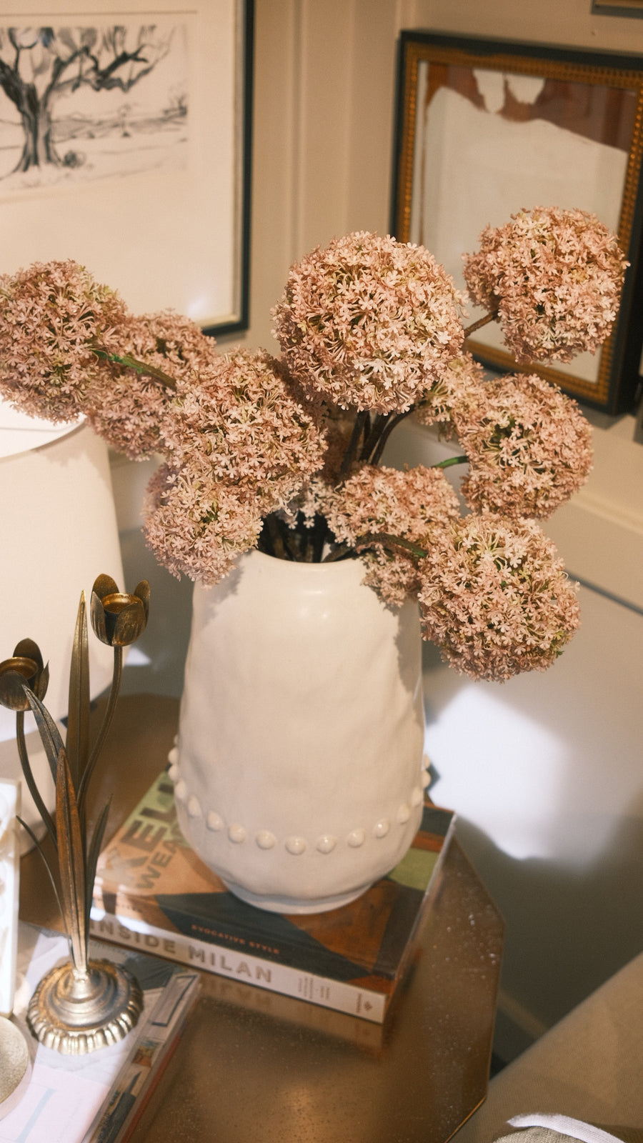 Snowball Floral Stem