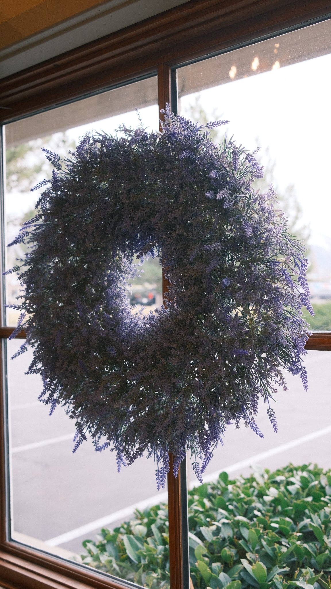 Lavender Wreath