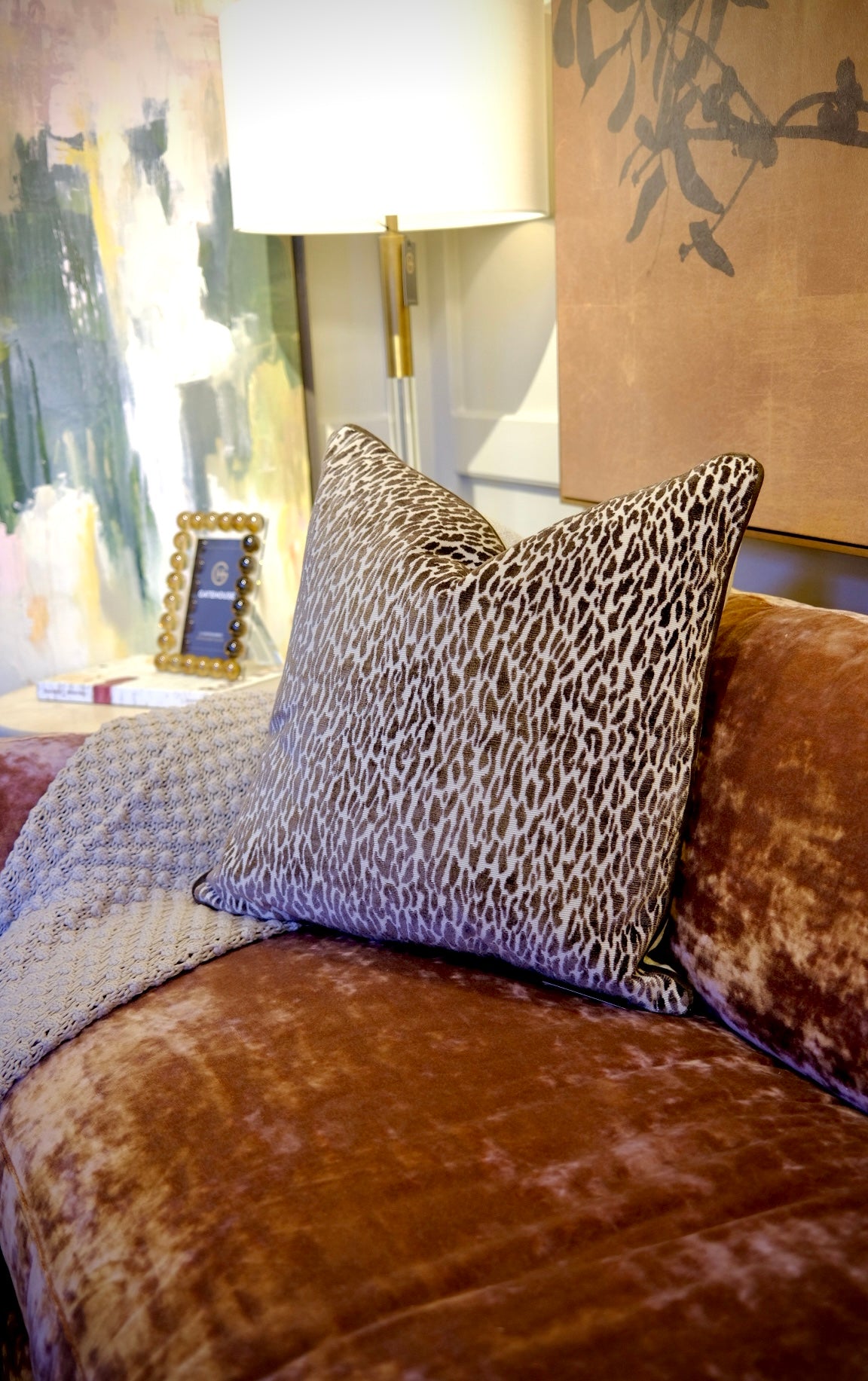 Cindy Espresso Pillow