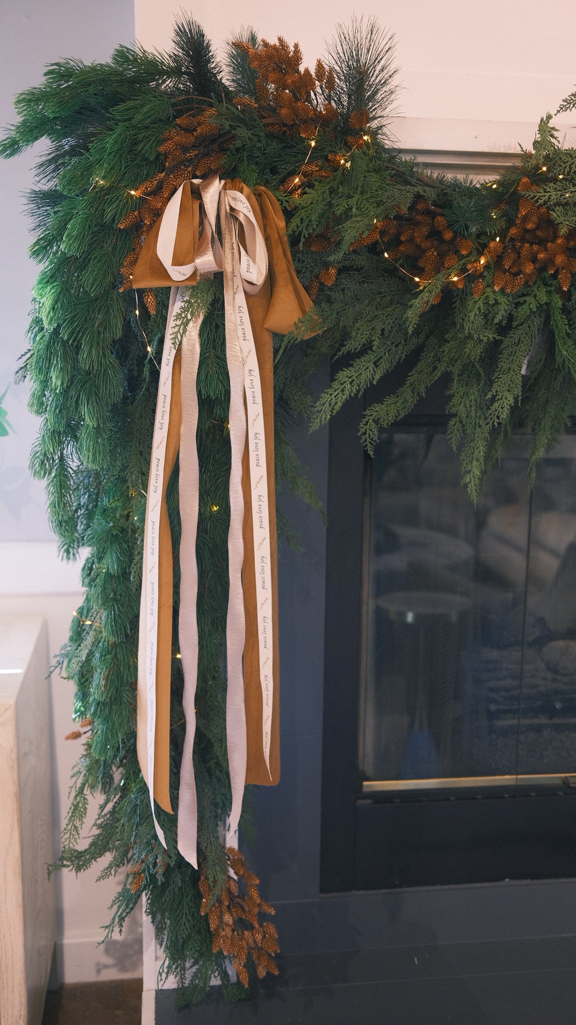 Bronze Suede Velvet Ribbon