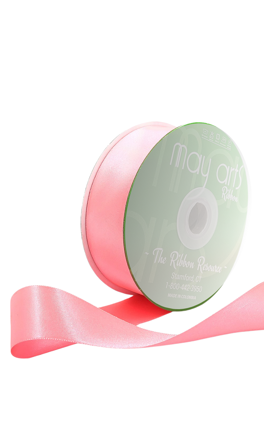 Watermelon Luster Satin Ribbon