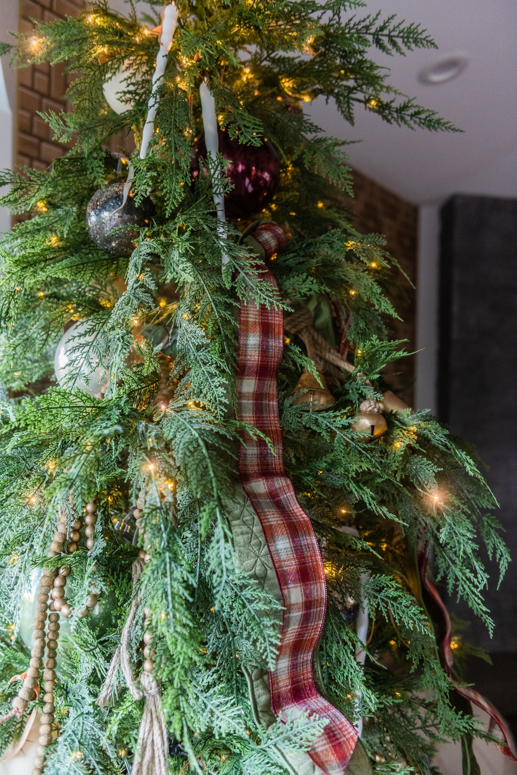 Oxblood Ball Ornament