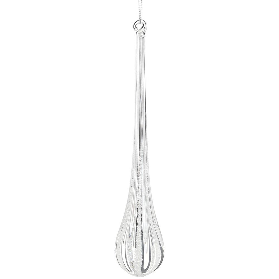 Glass Teardrop Ornament