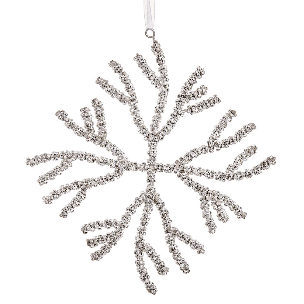 Diamond Snowflake Ornament