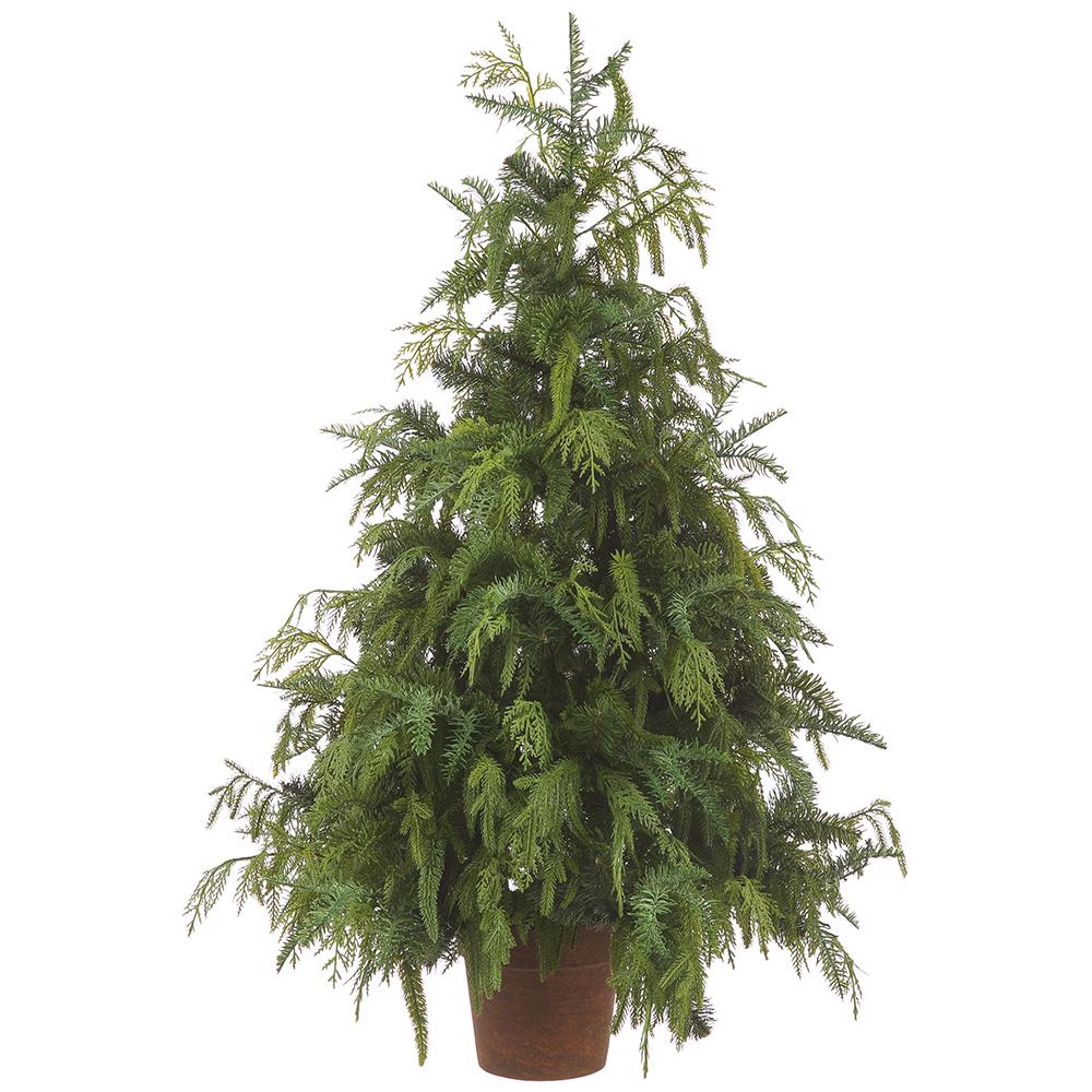 Wild Cedar & Pine Potted Tree
