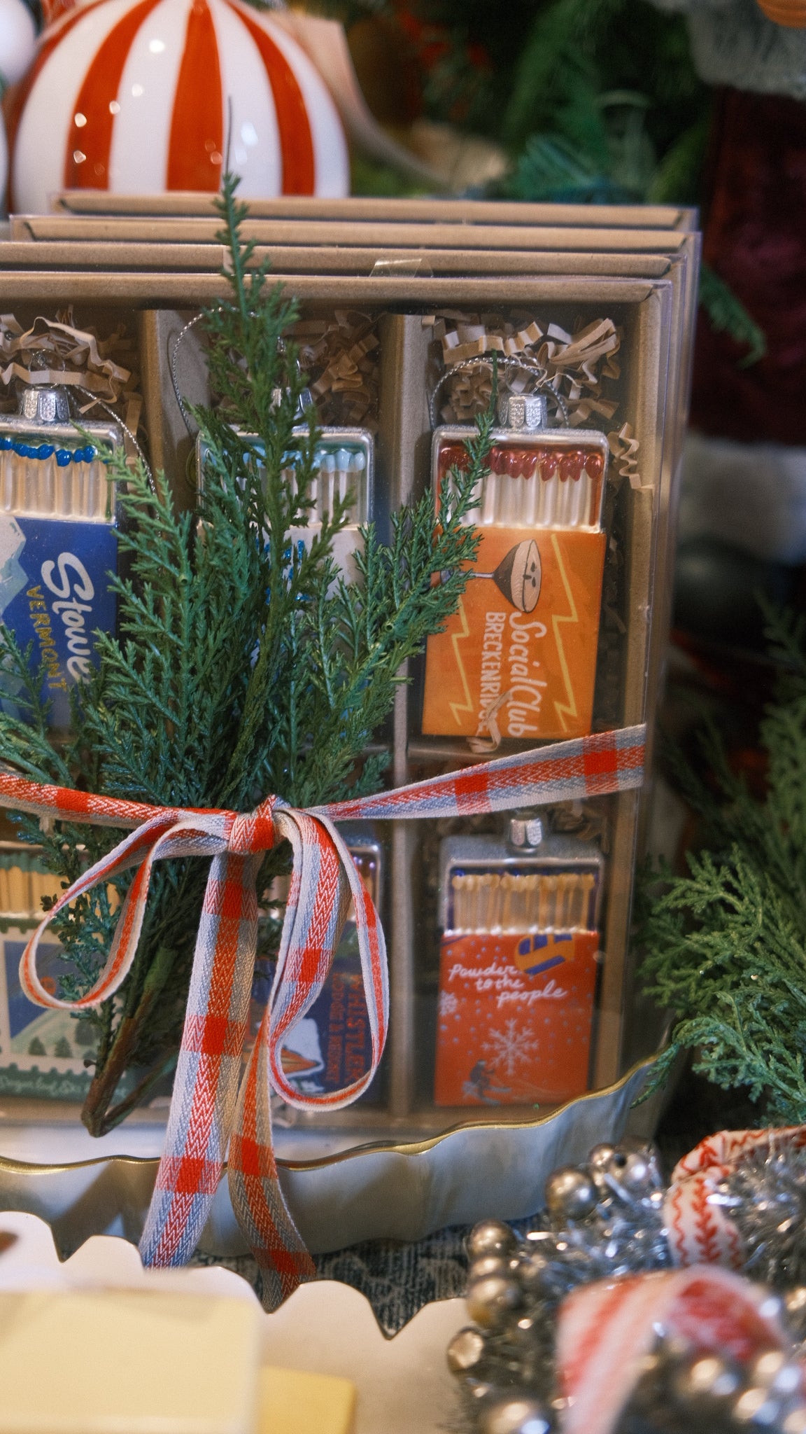 Holiday Matchbook Box of 6