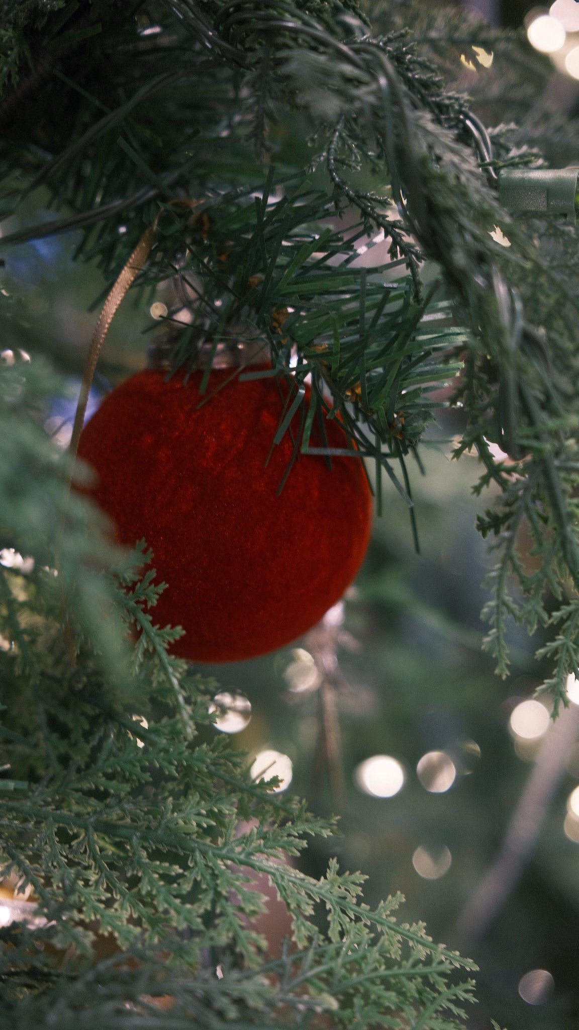Berry Flocked Ornament