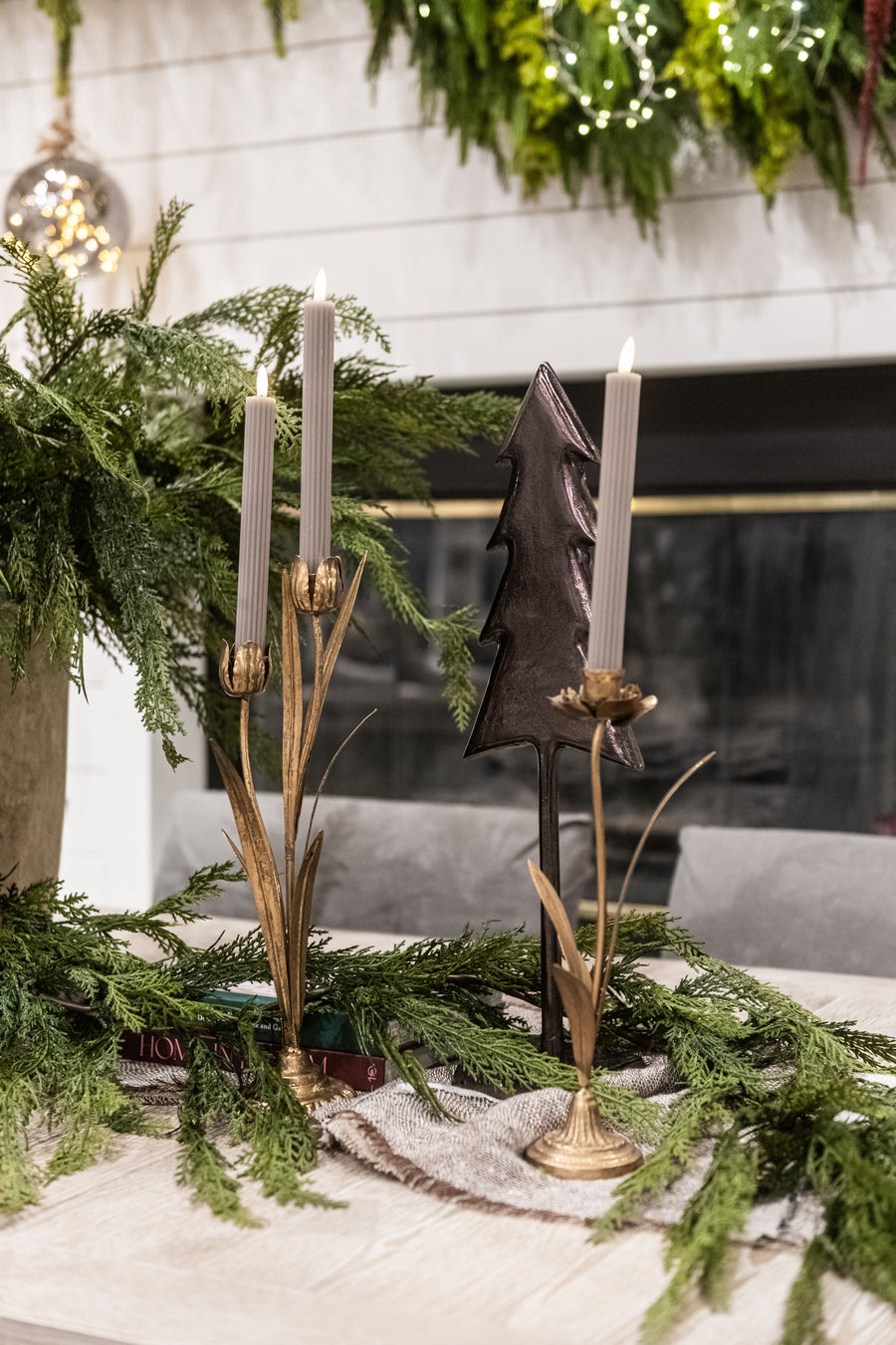 Metal Pine Tree